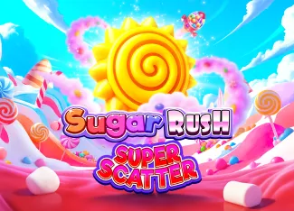 sugar rush super scatter slot at Fairspin casino